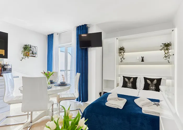 شقة Golden Hour Apartments- Plac Slowianski 43 سفينويتشي